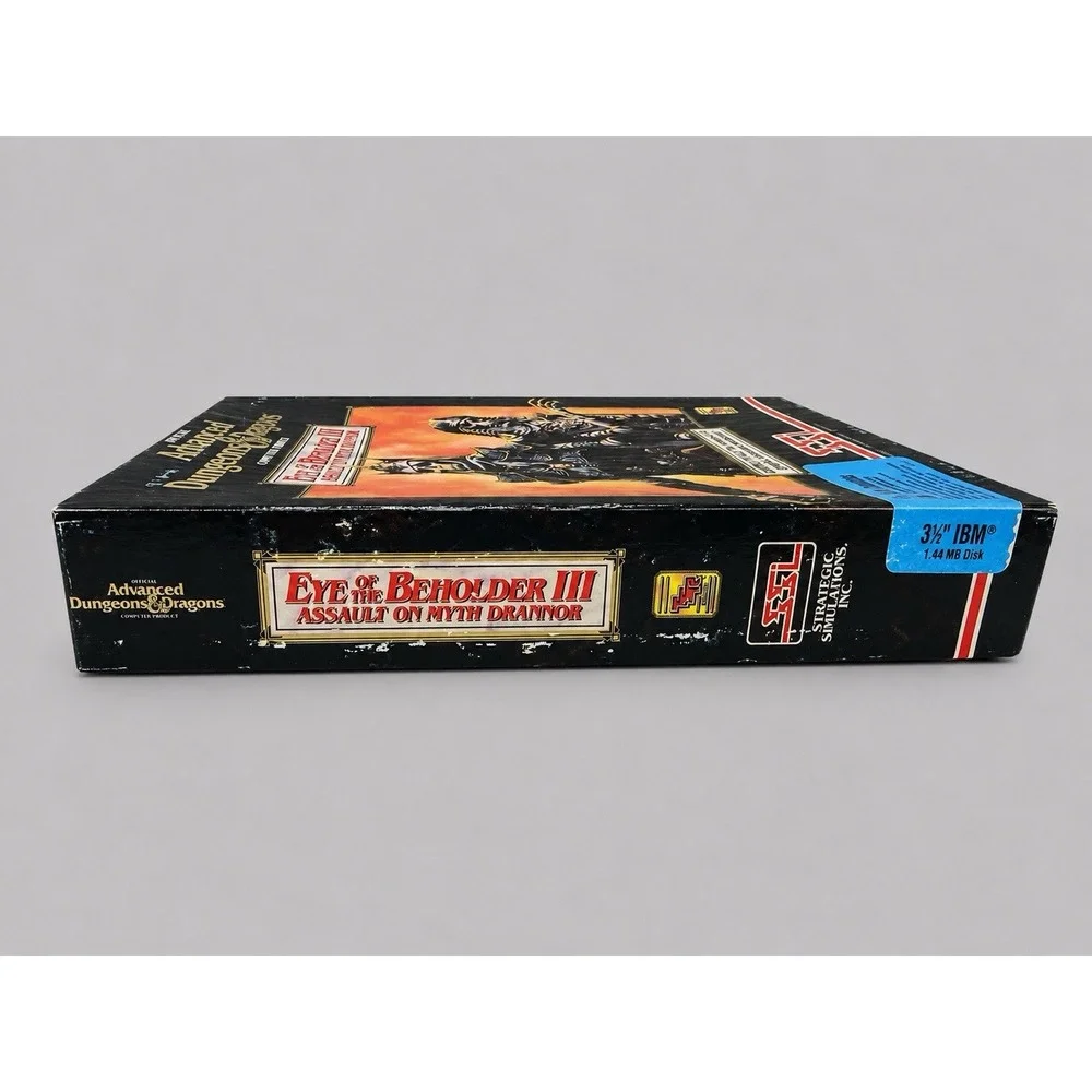 Eye Of The Beholder III Assault On Myth Drannor PC Big Box 3.5